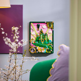 LEGO Wicked 75685 Wall Art Città di Smeraldo, Costruzione per Adulti 3D con 6 Minifigure, Decorazione da Parete Fai da Te, Giochi di costruzione Costruzione per Adulti 3D con 6 Minifigure, Decorazione da Parete Fai da Te, Set da costruzione, 18 anno/i, Plastica, 1518 pz, 2,13 kg