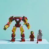 LEGO | Marvel 76307 Mech di Iron Man Contro Ultron - Action Figure Giocattolo da Costruire con 2 Minifigure, Gioco Bambini 6+, Giochi di costruzione Gioco Bambini 6+, Set da costruzione, 6 anno/i, Plastica, 101 pz, 141 g