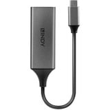 Lindy Convertitore USB 3.2 Tipo C Ethernet Gigabit, Scheda di rete argento