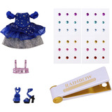 MGA Entertainment Rainbow High Be Dazzling Fashion Dolls - Genevieve Bleue, Bambola 
