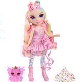 MGA Entertainment Rainbow Shimmers with Slime Fashion Doll - Bella (pink), Bambola Rainbow High Rainbow Shimmers with Slime Fashion Doll - Bella (pink), Bambola alla moda, Femmina, 4 anno/i, Bambino/Bambina, 280 mm, Multicolore