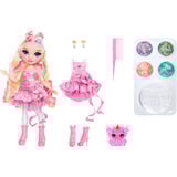 MGA Entertainment Rainbow Shimmers with Slime Fashion Doll - Bella (pink), Bambola Rainbow High Rainbow Shimmers with Slime Fashion Doll - Bella (pink), Bambola alla moda, Femmina, 4 anno/i, Bambino/Bambina, 280 mm, Multicolore