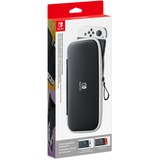 Nintendo Custodia e Pellicola Protettiva per Switch Modello OLED, Borsa Nero/Bianco, Custodia a libro, Nintendo, Nero, Bianco, Poliestere, Nintendo Switch OLED, Antigraffio, Resistente agli urti