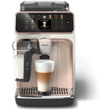 Philips 5500 series EP5543/80 macchina per caffè Automatica Macchina per espresso 1,8 L, Macchina automatica Oro rosa/Bianco, Macchina per espresso, 1,8 L, Chicchi di caffè, Macinatore integrato, 230 W, Rose Gold, Bianco