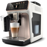 Philips 5500 series EP5543/80 macchina per caffè Automatica Macchina per espresso 1,8 L, Macchina automatica Oro rosa/Bianco, Macchina per espresso, 1,8 L, Chicchi di caffè, Macinatore integrato, 230 W, Rose Gold, Bianco