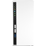 QNAP TS-233 server NAS e di archiviazione Mini Tower Collegamento ethernet LAN Bianco Cortex-A55 bianco, NAS, Mini Tower, ARM, Cortex-A55, Bianco