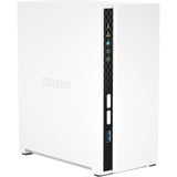 QNAP TS-233 server NAS e di archiviazione Tower ARM Cortex-A55 2 GB 0 TB QNAP QTS Bianco bianco, NAS, Tower, ARM, Cortex-A55, 2 GB, 0 TB