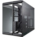 RAIJINTEK Paean Desktop Nero, Trasparente Nero, Desktop, PC, Nero, Trasparente, ATX, micro ATX, Mini-ITX, Alluminio, SPCC, Vetro temperato, 14 cm