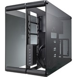 RAIJINTEK Paean Desktop Nero, Trasparente, Bench/Show Housing Nero, Desktop, PC, Nero, Trasparente, ATX, micro ATX, Mini-ITX, Alluminio, SPCC, Vetro temperato, 14 cm