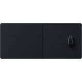 Razer Strider Tappetino per mouse per gioco da computer Nero, Gioco mouse pad Nero, Nero, Monocromatico, Poliestere, Tessuto intessuto, Barra appoggiaferro antiscivolo, Tappetino per mouse per gioco da computer