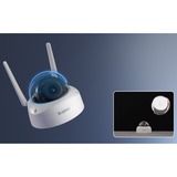 Reolink W437 Cupola Telecamera di sicurezza IP Interno e esterno 3840 x 2160 Pixel Soffitto, Telecamera di sorveglianza bianco, Telecamera di sicurezza IP, Interno e esterno, Con cavo e senza cavo, Google Assistant, 6000 K, Soffitto
