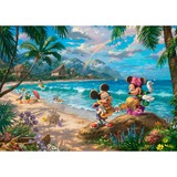 Schmidt Spiele Thomas Kinkade Studios: Disney Dreams Collection - Minnie e Topolino alle Hawaii, Puzzle 