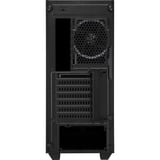 Sharkoon RGB LIT 100 Midi Tower Nero Nero, Midi Tower, PC, Nero, ATX, micro ATX, Mini-ITX, Blu, Verde, Rosso, Ventole, Frontale