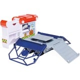 Simba Sam il pompiere salvataggio animali con rimorchio,  veicolo da gioco 