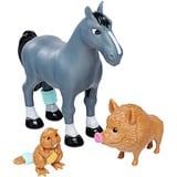 Simba Sam il pompiere salvataggio animali con rimorchio,  veicolo da gioco 