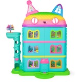 Spin Master Gabby's Dollhouse, Casa delle bambole per festeggiamenti da 14 pezzi a tema arcobaleno, personaggi giocattolo, mobili per la casa delle bambole e 6 effetti sonori, giocattoli per bambine e bambini dai 3 anni in su, Gioco da costruzione 