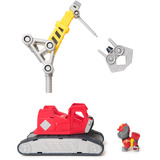 Spin Master Rubble & Crew, Mega Gru di Charger, Veicolo Giocattolo con Personaggio Charger e 2 Attrezzi Rimovibili, Giocattoli PAW Patrol per Bambini e Bambine, 3+ Anni,  veicolo da gioco Rubble & Crew , Mega Gru di Charger, Veicolo Giocattolo con Personaggio Charger e 2 Attrezzi Rimovibili, Giocattoli PAW Patrol per Bambini e Bambine, 3+ Anni, Camion con gru, 3 anno/i, Plastica, Multicolore