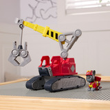 Spin Master Rubble & Crew, Mega Gru di Charger, Veicolo Giocattolo con Personaggio Charger e 2 Attrezzi Rimovibili, Giocattoli PAW Patrol per Bambini e Bambine, 3+ Anni,  veicolo da gioco Rubble & Crew , Mega Gru di Charger, Veicolo Giocattolo con Personaggio Charger e 2 Attrezzi Rimovibili, Giocattoli PAW Patrol per Bambini e Bambine, 3+ Anni, Camion con gru, 3 anno/i, Plastica, Multicolore