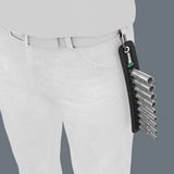 Wera 05004525001 bussola e set di bussole, chiave combinata   Nero, Set di bussole, 1/4", Metrico, 9 testina/e, 5,5.5,6,7,8,10,11,12,13 mm, 5 cm