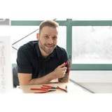 Wiha Set di pinze per anelli di sicurezza Classic, con MagicTips, Set pinze rosso