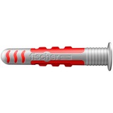 fischer DuoSeal 6x38 S PH TX A2, Tassello grigio chiaro/Rosso