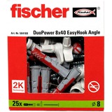 fischer EasyHook Angle DuoPower 8x40 bianco