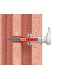 fischer EasyHook Angolo DuoPower 8x40, Tassello bianco