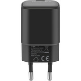 goobay Caricatore rapido Nano USB-C PD GaN 45 W, Caricabatterie Nero