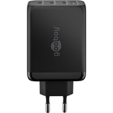 goobay Caricatore rapido USB-C PD multiporta 100 watt, Caricabatterie Nero