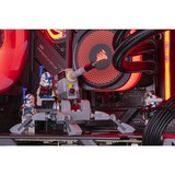 ALTERNATE Custom PC Series • iCUE Red Madness Gaming-PC, PC Gaming Nero/trasparente
