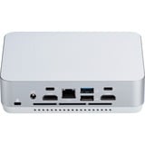 ASUS 90AS0061-M00120, Mini-PC argento/Bianco