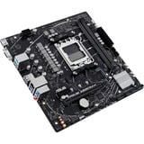 ASUS PRIME A620M-K AMD A620 Socket AM5 micro ATX, Scheda madre AMD, Socket AM5, AMD Ryzen 7000 Series, Socket AM5, DDR5-SDRAM, 96 GB