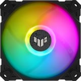 ASUS TUF Gaming TF120 ARGB Fan - Triple Fan Kit with ARGB Controller Case per computer Raffreddatore d'aria 12 cm Nero, Ventola Nero/trasparente, Raffreddatore d'aria, 12 cm, 250 Giri/min, 1900 Giri/min, Nero