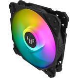 ASUS TUF Gaming TF120 ARGB Fan - Triple Fan Kit with ARGB Controller Case per computer Raffreddatore d'aria 12 cm Nero, Ventola Nero/trasparente, Raffreddatore d'aria, 12 cm, 250 Giri/min, 1900 Giri/min, Nero