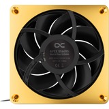 Alphacool Apex Stealth Metal 120mm Ventola 2000rpm oro/Nero