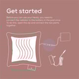 Beurer HK 77 Heaty blush-rose, Termoforo Lavanda