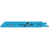 Bosch 2 608 657 550 lama per sega a gattuccio, sega a traforo e sega universale Lama per sega universale Bimetallo 1 pz Lama per sega universale, Tubo, Profilato, Bimetallo, Blu, 1,8 mm, 10 cm