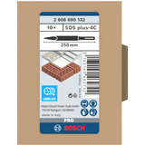 Bosch 2 608 690 132 accessorio per martello perforatore Attacco per scalpello per martello perforatore Attacco per scalpello per martello perforatore, Bosch, 250 mm, 10 pz