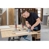 Bosch Fresatrice per lamelle a batteria GFF 18V-22 Professional Solo, 18 Volt, Strumento blu/Nero