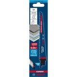 Bosch S 641 HM Lama per sega universale Acciaio al carbonio (HCS) 1 pz Lama per sega universale, Calcestruzzo cellulare, Pannello in fibra di cemento, Acciaio al carbonio (HCS), Nero, Blu, Rosso, Punta a carburo di tungsteno (TCT), 10 cm