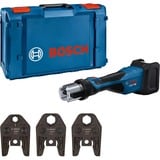 Bosch Utensile da pressatura a batteria GPT 18V-32 Professional solo, 18Volt, Kit SV, Macchina della pressa blu