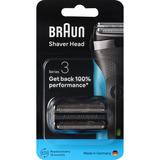 Braun Series 3 Kombipack 21 B neu Testina per rasatura, Testina di rasatura Nero, Testina per rasatura, 1 testina/e, Nero, Acciaio inox, 18 mese(i), Braun, Series 3 21 B