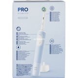Braun Vitality Pro Duo Adulto Spazzolino rotante-oscillante Nero, Blu, Bianco, Spazzolino da denti elettrico Nero/Blu, Adulto, Spazzolino rotante-oscillante, Cura quotidiana, Sensibile, Super sensitive, Nero, Blu, Bianco, 7800 movimenti per minuto, 4 x 30 sec