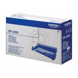 Brother DR-2200 tamburo per stampante Originale 1 pz Originale, FAX-2840, FAX-2845, FAX-2940, HL-2130, HL-2135W, HL-2240D, HL-2240, HL-2250DN, HL-2270DW,..., 1 pz, 12000 pagine, Stampa laser, Nero