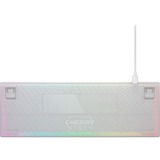 CHERRY CX-K5V2-RGB-CPT-TPWHITE-R-GER, Tastiera da gioco bianco