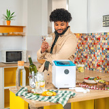 Cecotec Chillin' Ice 1200 Go Produttore di cubetti di ghiaccio, Gelatiera bianco