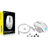Corsair CH-9319511-EU2, Mouse da gioco bianco/Grigio chiaro