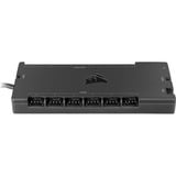 Corsair iCUE Commander Core XT controller della velocità della ventola 6 canali Nero, Controllo ventola Nero, 6 canali, Nero, Connettore a 4 pin, 126 g