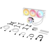 Corsair iCUE LINK TITAN II 360 RX RGB, Raffreddamento ad acqua bianco