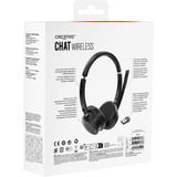 Creative Chat Wireless, Headset Nero